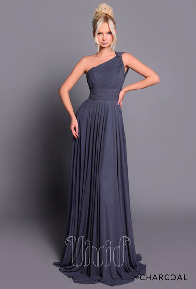 Nicoletta Bridesmaids Carmel Gown NBM2016 in Charcoal / Greys