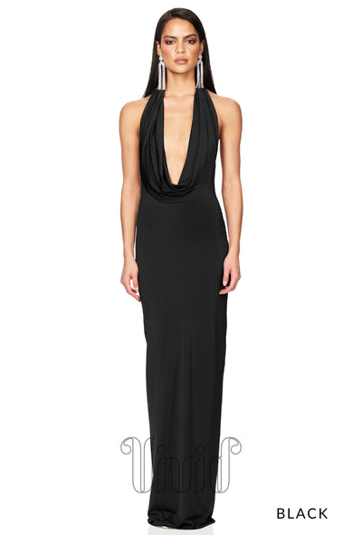 Nookie Element Gown in Black / Blacks