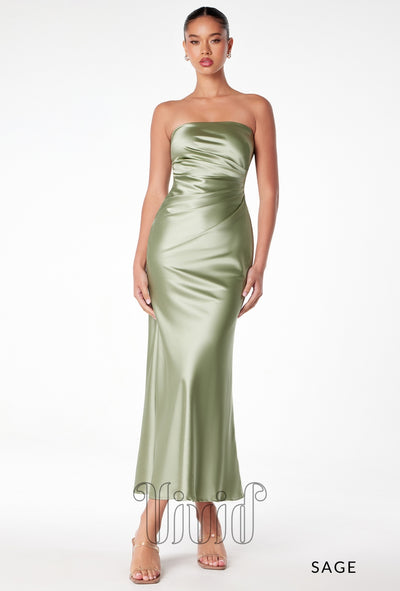 Vivid Dresses Esme Maxi Dress in Sage / Greens