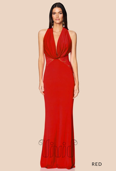 Nookie Lala Gown in Red / Reds