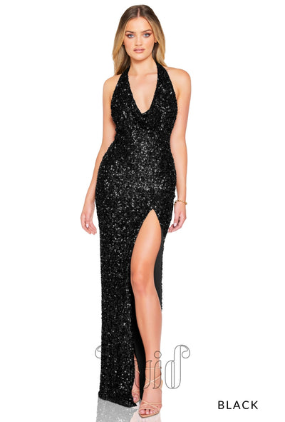 Nookie Luma Gown in Black / Blacks