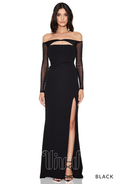 Nookie Marlowe Gown in Black / Blacks