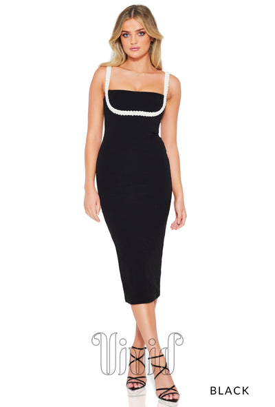 Nookie Nouveau Midi in Black / Blacks