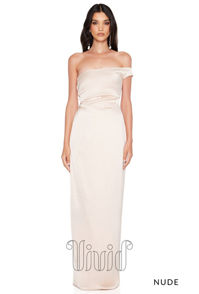 Nookie Pallisade Gown in Nude / Nude & Neutrals