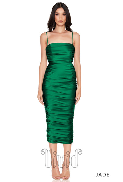 Nookie Pallisade Midi in Jade / Greens