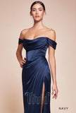 Stella Off The Shoulder Gown