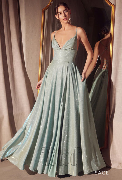 Vivid Dresses Talisa Gown in Sage / Greens