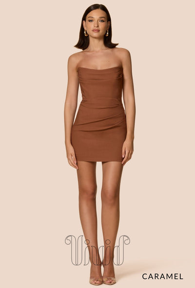 Nookie Zenya Mini in Caramel / Nude & Neutrals
