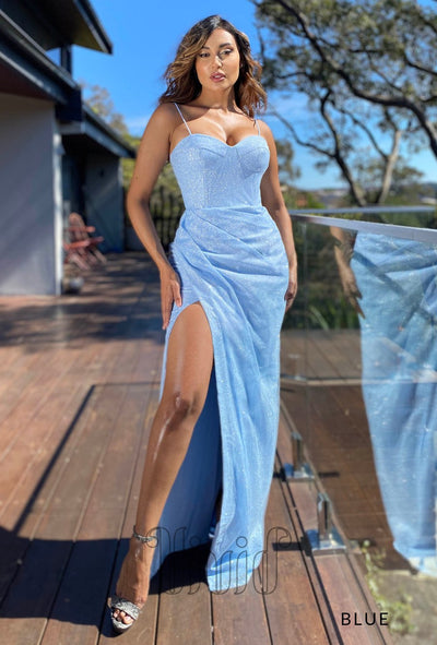 Jadore Chloe Gown JX5023 in Blue / Blues