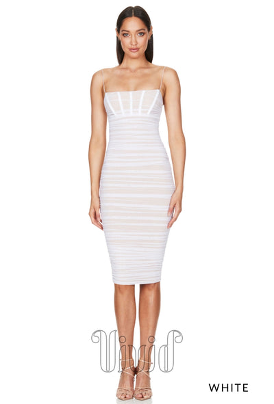 Nookie Eden Midi in White / Whites