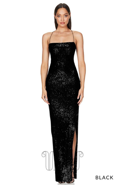 Nookie Leilani Gown in Black / Blacks